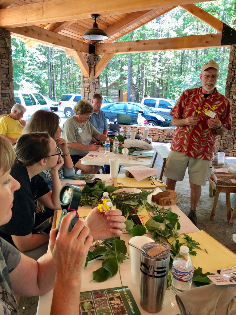 Dr. Culwell visits with Master Naturalists at South Fork